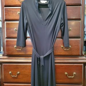 Vintage Kay Unger matte jersey dress